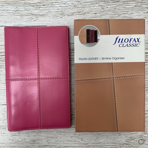 Filofax classic slimline - slimline, pink