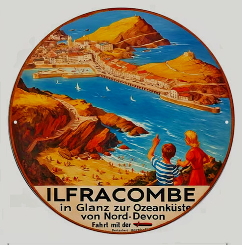 Ilfracombe vintage 1950 - ilfracombe, 1950's