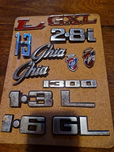 Ford job lot classic - ford, badges
