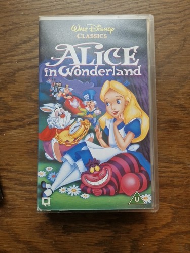 Alice wonderland vhs - in,