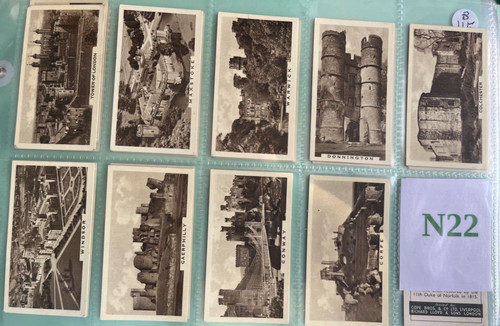 Cope bros castles 1939 set - -,
