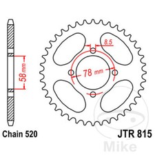 Sprocket  35 teeth pitch 520