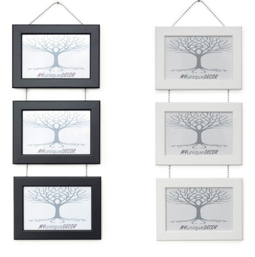 Triple photo picture frame - triple,