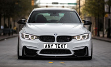 Front STICK ON NUMBER PLATE