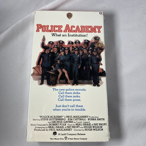 Police academy vhs 1984 - police, warner