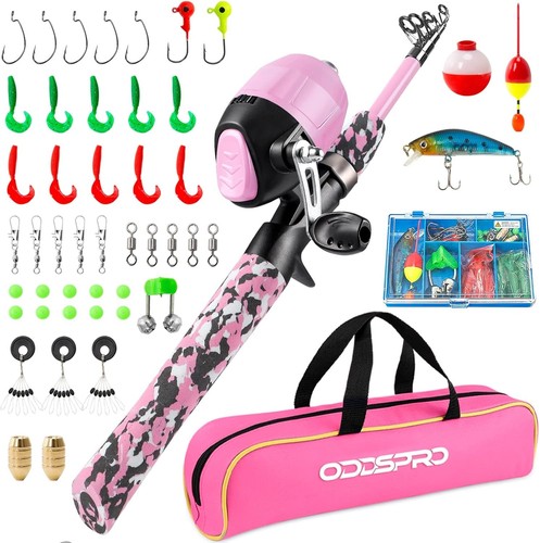 Kids fishing pole - fishing,