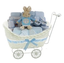 GIRLS BOYS PRAM BASKET GIFT