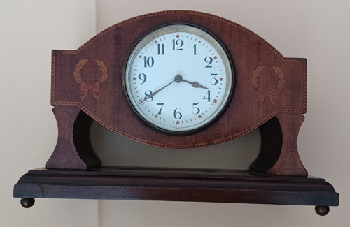 Vintage wooden french mantle - vintage,