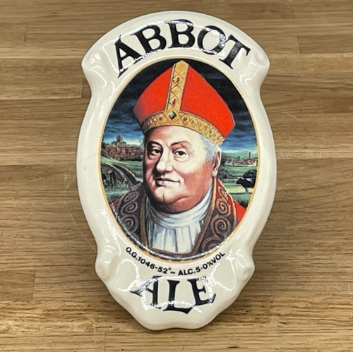 Vintage ceramic abbot ale - ceramic, bar