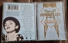 MADONNA THE IMMACULATE COLLECTION 1990 MINI DISC CASE & INSERTS ONLY