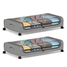 2-Pack Under Bed Storage with