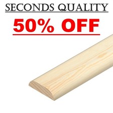 Flat pine trim moulding