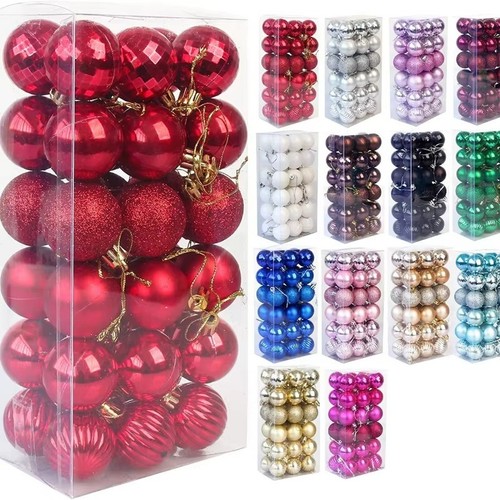 30mm christmas decor baubles - christmas,