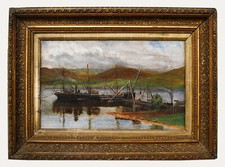 Early 20th Century Oil -