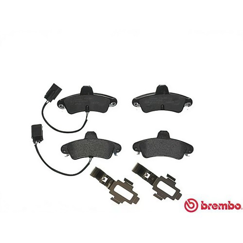 Rear brake pads brembo - brake,
