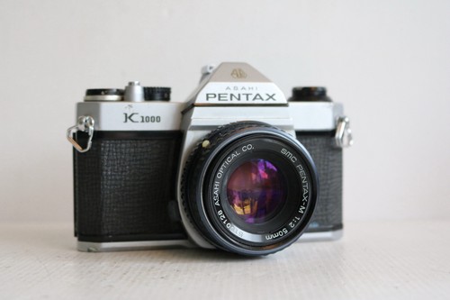 Pentax k1000 35mm film slr - pentax,