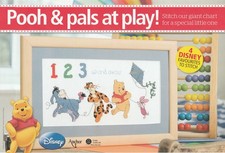 Pooh & Pals At Play Winnie The Pooh Tigger Eeyore Cross Stitch Chart Anchor