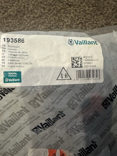Vaillant wiring harness 193586 - harness,