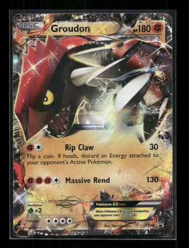 Groudon xy42 holo promo - groudon,