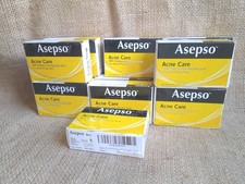 12xAsepso Acne Care With Sulphur & Salicylic For Acne Prone Skin 80g Each