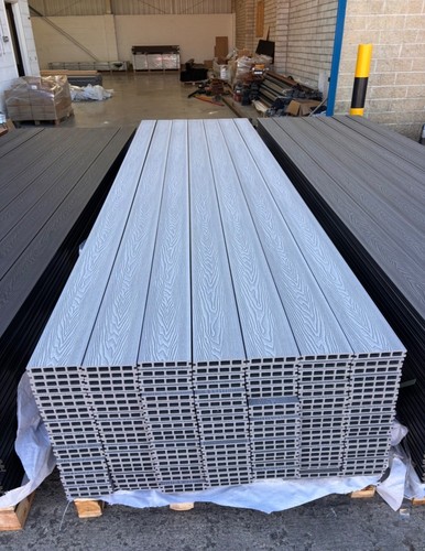 Light grey composite wpc - grey,