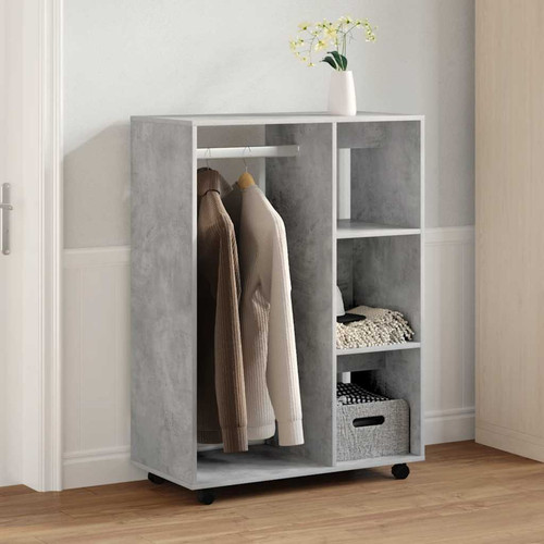 Wardrobe concrete grey - wardrobe,