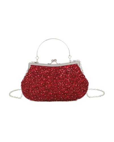 Women beaded clutch bag - clutch,