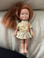 Vintage 1987 Playskool Dolly Surprise 10” Doll Hair That Grows Works