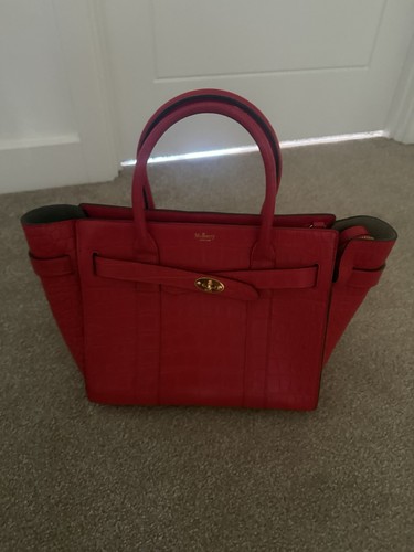 Mulberry bayswater leather - mulberry,
