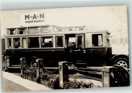 13940103 man caravan - 13940103-man, postcard
