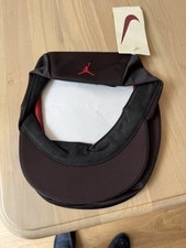 VINTAGE NIKE JORDAN FLAT CAP XL  Mauve/red UNISEX  2 TONE COLOUR  EFFECT NEW TAG