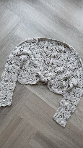 Fat face beige crochet - fat,