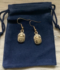 A Pair Of Egyptian Gold Plated