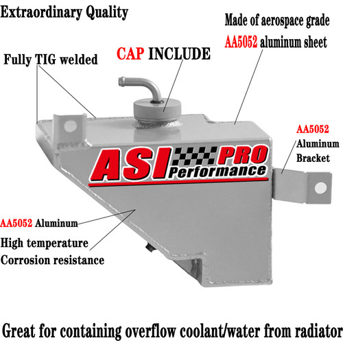 Aluminium coolant overflow - coolant,