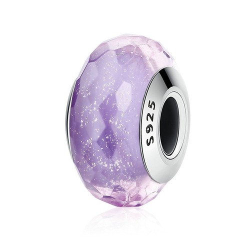 Murano glass charm bead - charm,