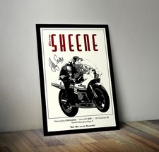 Barry Sheene 2 Stroke Classic 500 MotoGP Art Poster Print DAF Trucks Suzuki RGV
