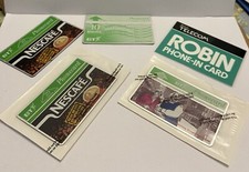 BT Phonecards including 2 x Sealed, British Red Cross and Nescafé.