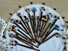 Vintage Wooden Lace Bobbins