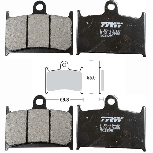 Trw brake pads - trw,