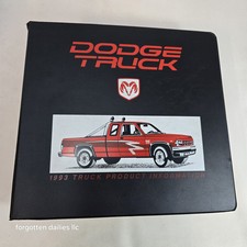 1993 Dodge Truck Data Book