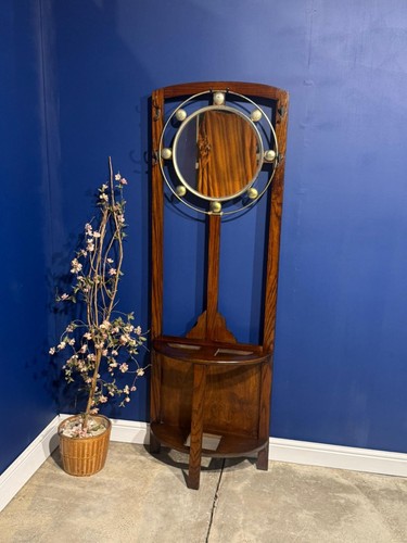 Antique hall stand - antique,