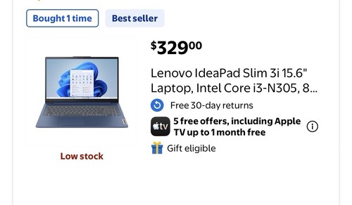 Lenovo ideapad slim laptop - lenovo, 3i