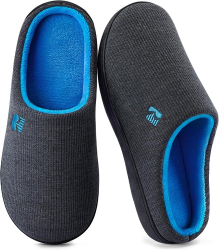 Men memory foam slipper open - foam,