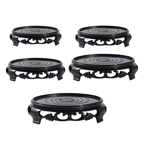 Round flowerpot display - pp,