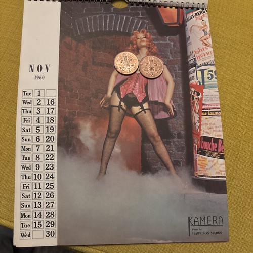 Harrison marks kamera calendar - marks,