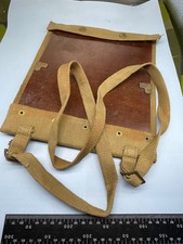 Original WW2 British Army 37 Pattern Map Case 1942 Dated