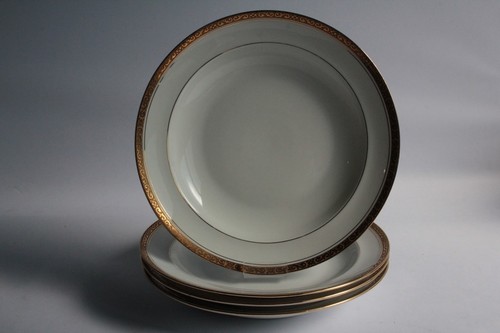 Limoges porcelain soup plates