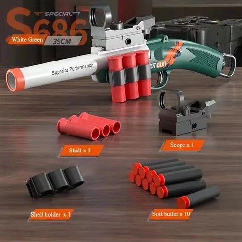 Shell ejecting soft bullet - shell, ejecting,