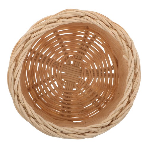 Wicker basket for blankets - basket,