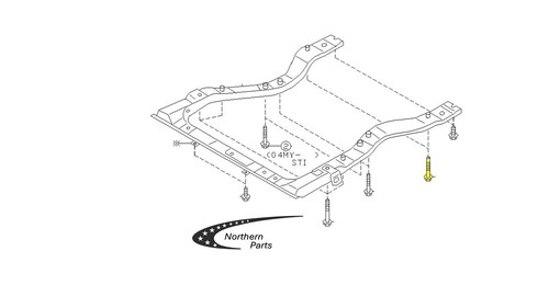 Genuine subaru cradle - genuine,